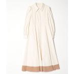 「AND COUTURE」 シャツワンピース FREE アイボリー レディース