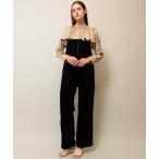 「Johnbull」 オーバーオール MEDIUM ブラック レディース