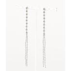 [Ray BEAMS] серьги ( обе уголок для ) ONE SIZE серебряный женский 