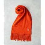 [U.S. POLO ASSN.] muffler FREE orange женский 