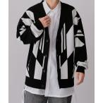 [Lui's] вязаный кардиган S черный мужской 