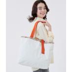 トートバッグ LG HANDLE ADJ TOTE メレンゲ/マンダリンウェビング レディース