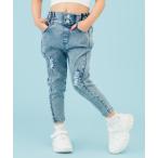 パンツ クラッシュハイウエストス�