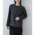 ブラウス シャツ 「イージーケア」ドットアソートTブラウス レディース