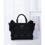 ハンドバッグ リボンフリルハンドバッグ