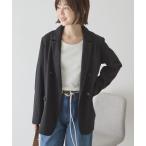 ジャケット テーラードジャケット Wテーラードジャケット レディース