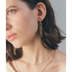 イヤリング チェーンフリンジイヤリング レディース