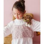 tシャツ フェザービスチェ長袖/T/638788 キッズ 子供服 女の子