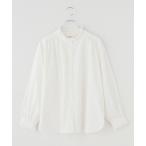 ショッピングライター ブラウス シャツ コットンタイプライタースカラップブラウス レディース