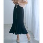 ショッピングミモレ丈 スカート 「大きいサイズ」センタージップマーメイドスカート marun