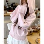  Parker Frill loose zip up hoodie женский 