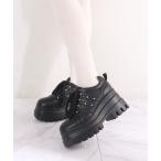 スニーカー ビジュー付きトリプルソールスニーカー レディース