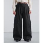  джинсы RIGID DENIM 1-TUCK WIDE PANTS / rigid Denim 1 tuck широкий брюки [ выставить возможно ] мужской женский 