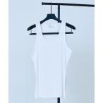 タンクトップ リブ タンクトップ メンズ レディース