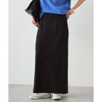 スカート ダブルジョーゼットタイトスカート