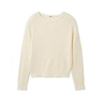 ショッピング09 ニット セーター ボートネック片畔ニット レディース