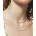 ネックレス 「les bonbon」princess baguette long necklace/プリンセス バケット ロング ネックレス