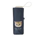 折りたたみ傘 遮光100％ 遮熱 晴雨兼用折りたたみ日傘 ミニ ”ヌネット ネコ” レディース