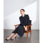 ワンピース ラッフルプリーツワンピース