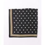 スカーフ バンダナ ド ットスカーフ９０＊９０ 638571 レディース