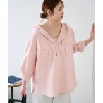 ブラウス シャツ 「Enlude」フードスキッパーシャツ「ユニセックス」 レディース メンズ