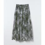 スカート 「選べる着丈」フラワープリントフレアスカート/660847