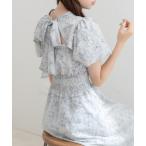 「OLIVE des OLIVE」 半袖ワンピース FREE ブルー レディース