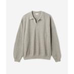 「crepuscule」 長袖ポロシャツ 2 グレー メンズ