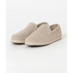 ショッピングMINNETONKA 「Minnetonka」 スリッポン US7 ベージュ レディース
