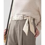 スカーフ バンダナ 「AENEIS/エネス」Nostalgia Flowers Silk Twill Band：スカーフ レディース