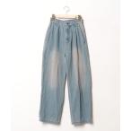 [kutir] Denim брюки X-SMALL оттенок голубого прочее женский 