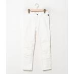 [NANO universe] обтягивающие джинсы брюки 28 белый женский 