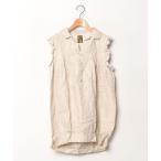 「AHCAHCUM.muchacha」 シャツワンピース 1 ベージュ レディース