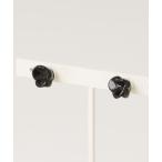 [Ray BEAMS] серьги ( обе уголок для ) ONE SIZE черный женский 