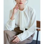 「RUIRUE BOUTIQUE」 長袖ブラウス 3L オフホワイト レディース