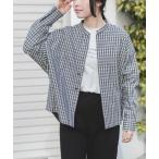 ショッピング綿 ブラウス シャツ FORK＆SPOON　ギボシコクーンロングスリーブシャツ レディース