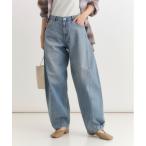 ジーンズ デニム デニムパンツ 「HONEYSUCKLE ROSE」デニム コクーンパンツ (サイドカーブ / モードシルエット / ヴィンテージ風)