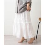 スカート ティアードスカート