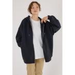 パーカー エンボスBIG ZIPパーカー レディース メンズ