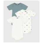 ショッピングモロッコ ベビー服 ロンパース 半袖ボディ３枚組