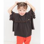 tシャツ 「リンク」カラバリフリル半袖Tシャツ キッズ 子供服 女の子