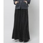スカート ドットドビープリーツスカート