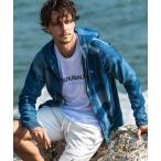 パーカー 1PIU1UGUALE3 RELAX(ウノピゥウノウグァーレトレ リラックス)カモ柄ジョグデニムパーカー メンズ