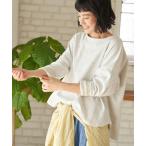 tシャツ レース切り替えプルオーバー レディース