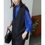 「reca」 長袖ブラウス FREE ブ