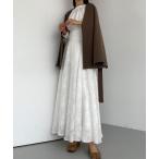 「Louere」 フレアスカート X-LARGE ホワイト レディース