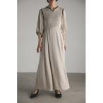 「STYLEMIXER」 半袖ワンピース SMALL ベージュ レディース
