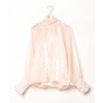 「me+em select」 長袖ブラウ