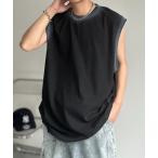[CREARE -LINO-] безрукавка tops LARGE оттенок черного прочее мужской 
