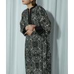 「Ezick」 長袖ワンピース FREE